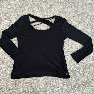 Fabletics Long-sleeve Cotton Workout Top